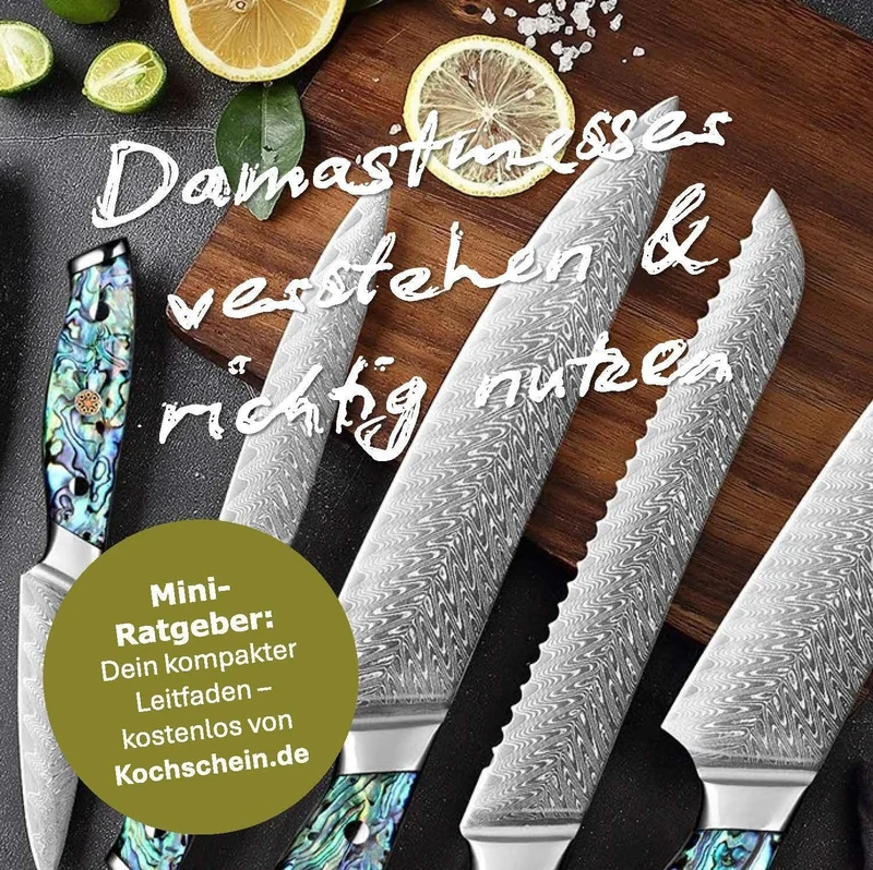 Damastmesser – Der ultimative Mini Ratgeber (eBook - PDF)